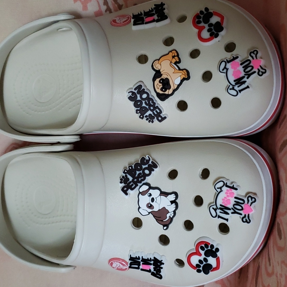 (B) Dog Charms for Croc Shoes Bulldog Charm Pug Charm - Picture 13 of 13